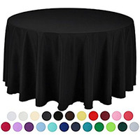 Nappe Ronde Blanche de 120 Pouces en Polyester Écologique Moderne Non Tissé pour la Maison et les Fêtes de Mariage – Vente en Gros Usine
