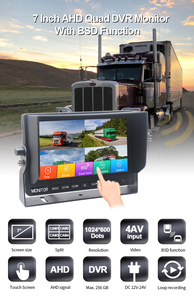 7inch màn hình cảm ứng phía sau xem màn hình Ai cho người đi bộ hệ thống phát hiện trái/phải/trở lại điểm mù phát hiện đảo ngược xe tải màn hình - Product Image 4