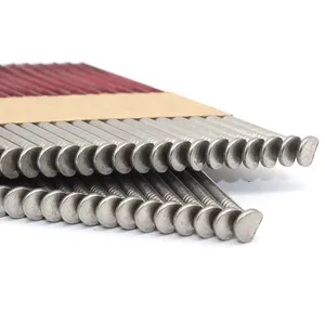 Clous en bande collée pour papier de reliure Bright Framing / Clous à tête latérale / Clous à tête coupée / Clous à tête décalée 21 degrés / Clous pour feuilles de plastique / Clous pour fil <span class=keywords><strong>28</strong></span> degrés / Clous pour papier 34 degrés - Product Image 6