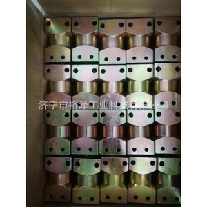Kj2-51 Straight Through <b>Adapter</b> Zinc Alloy <b>Plug</b> In Connector For Mining Hydraulic Hose - Product Image 3