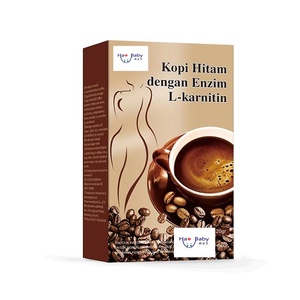 Control <span class=keywords><strong>de</strong></span> dieta <span class=keywords><strong>saludable</strong></span> natural Café cetogénico Delgado instantáneo L-carnitina Café negro - Product Image 1