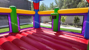 Maison de rebond gonflable Château plein d'entrain de qualité commerciale pour adultes, maison de saut, y compris souffleur d'air électrique Dome Bounce House - Product Image 6