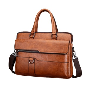 Maletín de lujo de cuero PU para hombre, bolso para ordenador portátil, bandolera de negocios - Product Image 3