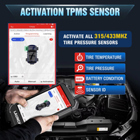LAUNCH CRT5011 V2 Scanner per Programmazione Pressione Pneumatici con Aggiornamento Gratuito, Doppia Frequenza 315/433MHz