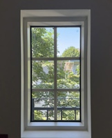Ventanas de PVC de Diseño Francés, Seguras, para el Hogar, con Mayor Seguridad, Ventana Abatible para Balcón de UPVC, Precio Competitivo