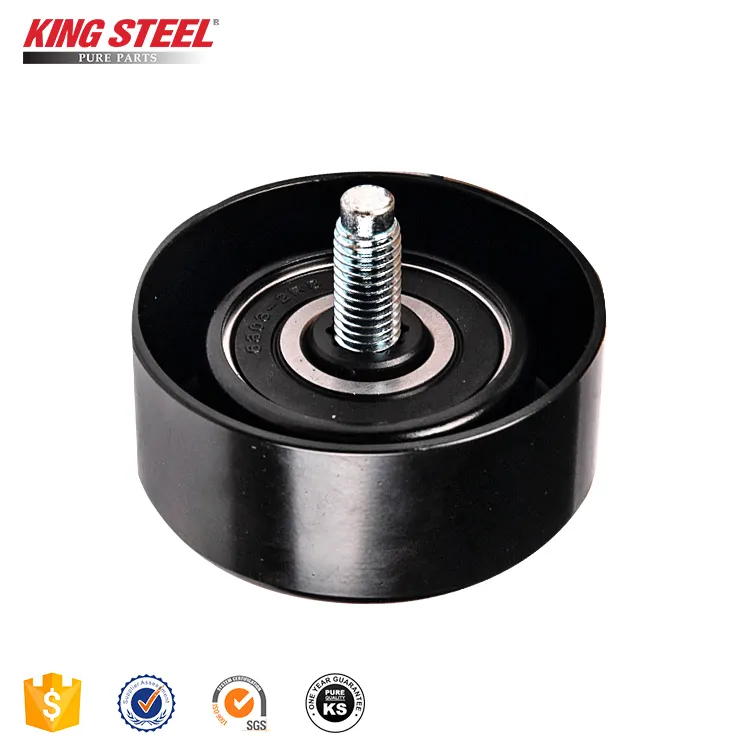 KingSteel Oem Chất Lượng Phụ Tùng Xe Tensioner Ròng Rọc Vành Đai Idler Ròng Rọc Cho Hyundai SANTA FE 10 2009- 25287-25100