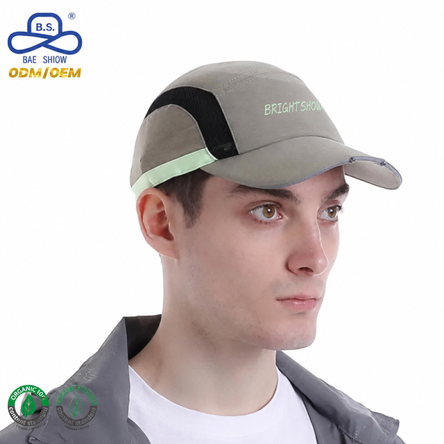 OEM ODM Performance Quick Drying 6-Panel Mesh Breathable Baseball Cap with Custom logo Pattern for Men Outdoor Sport Casual Wear