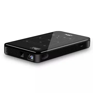 Dlp Mini Draagbare Projector Home Theater Outdoor Vergadering 4K Uitgang 2Gb 16Gb Dual Wifi Bt Mini Wifi projector