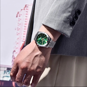 Benyar BY-5209M sang trọng của người đàn ông cơ khí Chronograph xem không thấm nước thép không gỉ trường hợp với độ cứng kính da ban nhạc - Product Image 6