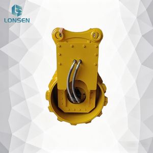 อุปกรณ์เสริมรถขุดไฮดรอลิก LSA-04 แบบลูกกลิ้งสำหรับงานซ่อมแซมทางเท้าในเขตเทศบาล - Product Image 2