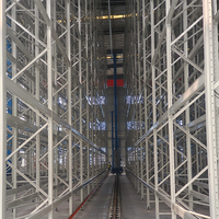 Étagère à palettes pour entrepôt à longue portée, pour le stockage de marchandises lourdes
