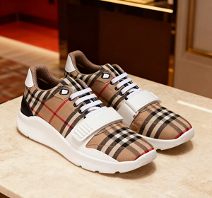 Chaussures de course classiques à lacets - Tige en coton et en maille, semelle extérieure en caoutchouc, amorti et respirabilité pour toutes les saisons - Product Image 4