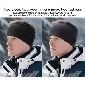 <span class=keywords><strong>Bandeau</strong></span> élastique pour moto, cyclisme, course à pied, sport, hiver, <span class=keywords><strong>cache</strong></span>-oreilles, polaire, temps froid, ski - Product Image 3
