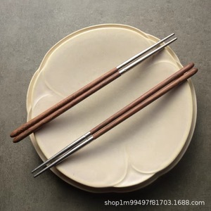 Palillos de bambú Yuanjin de acero inoxidable 304 antideslizantes para uso doméstico en la cocina - Product Image 3