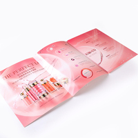 Özelleştirilmiş katlanır posteri ticari baskı posteri ofset baskı kağıdı karton 250gsm mat kuşe kağıt özelleştirilmiş renk