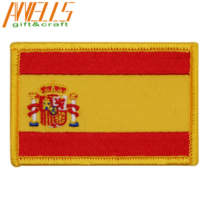 스리랑카 국제 3D 컨트리 플래그 패치 신할라 실론 사자 자수 패브릭 아플리케 아이언 온 전술 패치 - Product Image 4