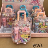 Nouvelle Valise de Jeu Douyin pour Filles, Boîte à Bijoux Princesse, Jouet de Simulation avec Pinces à Cheveux, Coffre au Trésor, Jouet en Plastique pour Enfants