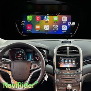 แผงหน้าปัด LCD สำหรับ Chevrolet Malibu 2009-2014 พร้อม GPS คลัสเตอร์มาตรวัดความเร็ว ดิจิตอลแดชบอร์ด มาตรวัดรอบเครื่องยนต์ รองรับ Carplay ห้องนักบินเสมือนจริง - Product Image 1