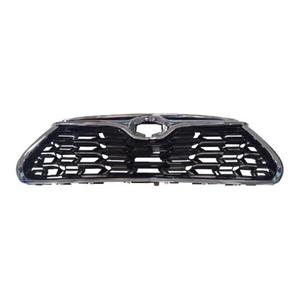 Grille de pare-chocs avant Toyota Highlander électroplaquée sans trous pour radar, pièce de rechange en plastique ABS, neuve, 53101-0 - Product Image 2