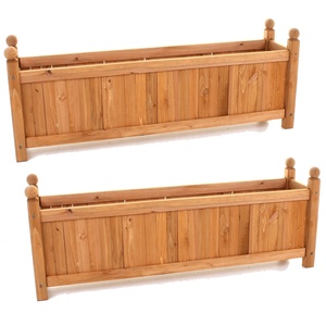 Grands bacs à plantes en <span class=keywords><strong>bois</strong></span> pour jardin d'extérieur, <span class=keywords><strong>taille</strong></span> personnalisée, pour légumes, <span class=keywords><strong>fleurs</strong></span>, plantes, lits de plantes, caisses en <span class=keywords><strong>bois</strong></span> - Product Image 6