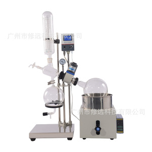 เครื่องระเหยแบบหมุน 2 ลิตร ปรับระดับด้วยมือ อุปกรณ์กลั่นในห้องปฏิบัติการสำหรับการทดลอง - Product Image 5