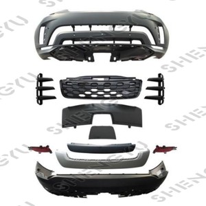Systèmes de carrosserie pour <span class=keywords><strong>Range</strong></span> <span class=keywords><strong>Rover</strong></span> Discovery 5 2017-2020 Mise à niveau vers <span class=keywords><strong>2021</strong></span> Comprend l'assemblage du pare-chocs avant et arrière avec calandre - Product Image 4