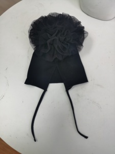 Nouveau design femme sous-écharpe grande fleur Turban casquettes <span class=keywords><strong>chimio</strong></span> <span class=keywords><strong>bonnet</strong></span> cheveux accessoires femmes musulmanes écharpe Hijab cravate dos casquette intérieure - Product Image 6