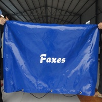 Housse de palette en PVC imperméable à LOGO personnalisé pour sac de couverture de palette en plastique de cargaison et de conteneur