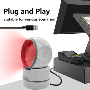 Lecteur de codes-barres 2D de bureau, scanner de codes QR compétitif, lit les codes-barres 1D / 2D - Product Image 4