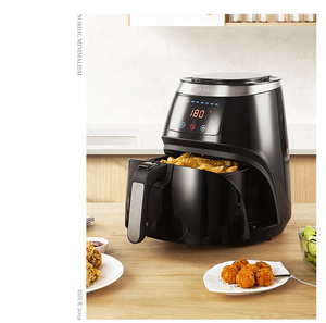 Freidora de aire inteligente eléctrica duradera, circulación de aceite de cocina de alta intensidad multifuncional, horneado de baja energía para uso doméstico - Product Image 4