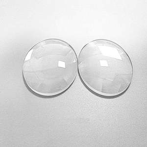 Vidrio óptico UV Sílice fundida JGS1 Diámetro 15mm Lente plana convexa - Product Image 1