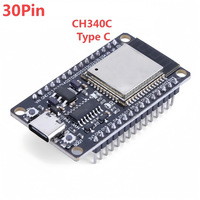 Carte de développement ESP-32 WIFI pour CPU double cœur 2 en 1, faible consommation d'énergie, 24 GHz
