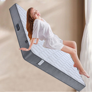 Colchón de Espuma Viscoelástica con Cubierta de Látex, Firmeza Media, para Adultos, Ropa de Cama para el Hogar - Product Image 1