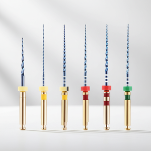 Équipement dentaire électrique KEUO KM3-D3, lime rotative endodontique certifiée CE Classe II, 6 pièces/paquet pour traitement des canaux radiculaires - Product Image 1