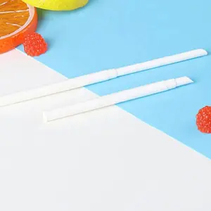 Europe Most Popular 100% Compostable Retracted Paper Drinking Straw Telescopic Straw For Boxed Drinking