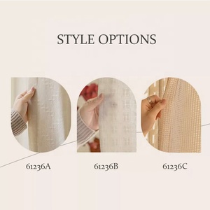 ZSTARR Cortina <span class=keywords><strong>de</strong></span> <span class=keywords><strong>lino</strong></span> blanco Romántico Café <span class=keywords><strong>Cortinas</strong></span> <span class=keywords><strong>con</strong></span> borde <span class=keywords><strong>de</strong></span> encaje Panel <span class=keywords><strong>de</strong></span> ventana País francés <span class=keywords><strong>Cortinas</strong></span> transparentes personalizadas <span class=keywords><strong>de</strong></span> lujo - Product Image 2