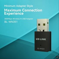 Adaptateur WiFi USB sans fil LB-LINK WN351 300 Mbps, récepteur émetteur externe pour ordinateur de bureau