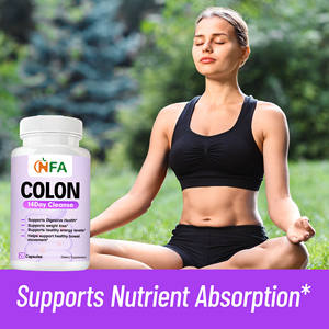 Best Sales Colon 14 Days Cleanse Capsules with Psylium Husk Powder Support Bowel Movements and Nutrient Absorption Capsules - Product Image 5