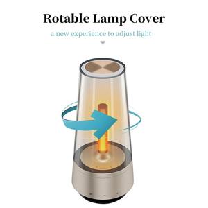 Haut-parleur Bluetooth sans fil avec lumières LED effet flamme, lampe d'ambiance portable pour extérieur, lampe respirante pour la décoration de la pièce - Product Image 5