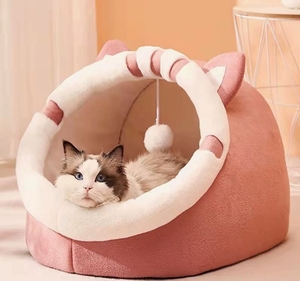 Tất Cả Các Mùa Sang Trọng Mèo Hang Giường Ấm Cúng Sang Trọng Kèm Theo Vật Nuôi Tổ Cho Giấc Ngủ Thoải Mái, Hiện Đại Mèo Cây Cho Mèo Và Chó - Product Image 1