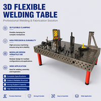 Tables de soudage industrielles nitrurées à faible déformation, banc flexible 3D pour le traitement de l'acier de construction