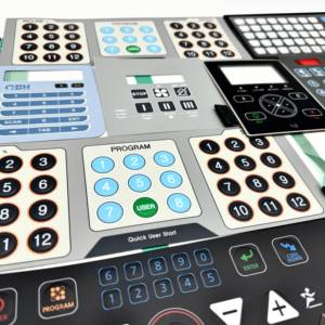 Nhà máy chính Pad đồ họa lớp phủ Bảng điều khiển màng bàn phím nổi lớp phủ đồ họa - Product Image 5