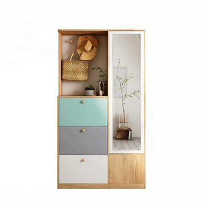 Nordic Fresh Home Furniture <strong>Door</strong> Entrance Mirror Storage <strong>Shoe</strong> Organizer Cabinet <strong>Shoe</strong> <strong>Rack</strong> for Home - Product Image 6