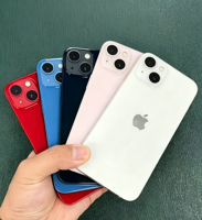 iPhone 13 d'origine en gros, débloqué mondial, 5G, entièrement fonctionnel, état impeccable, stock disponible