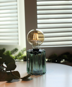 Kanlong 8.5x21.7cm <span class=keywords><strong>lampe</strong></span> led abat-jour en verre avec ampoule à filament <span class=keywords><strong>Edison</strong></span> petite <span class=keywords><strong>lampe</strong></span> <span class=keywords><strong>de</strong></span> <span class=keywords><strong>table</strong></span> led - Product Image 3