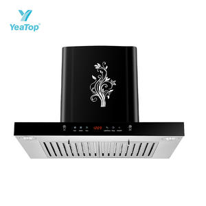 <span class=keywords><strong>Hotte</strong></span> de cuisine encastrable en forme de T, à aspiration par déflecteur, faible bruit, économie d'énergie, électrique, en acier inoxydable, pour usage domestique - Product Image 6