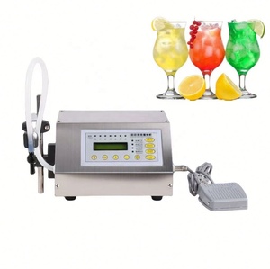 Máquina <span class=keywords><strong>de</strong></span> Llenado <span class=keywords><strong>de</strong></span> Bebidas <span class=keywords><strong>de</strong></span> Mesa, Pequeña, <span class=keywords><strong>de</strong></span> Buena Calidad <span class=keywords><strong>y</strong></span> Precio Económico, con Control Digital, Bomba Magnética, para Leche, Jugo, Té - Product Image 1