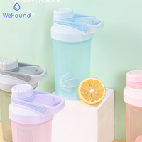 Bouteille de shaker personnalisée avec logo, en Tritan transparent, pour entraînements de fitness, vente en gros à prix réduit