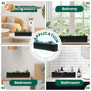 Pot de fleur en acier galvanisé pour jardins sur le toit léger et fonctionnel - Product Image 6