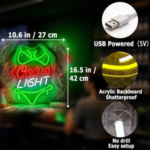 Dancer neon <b>light</b> <b>LED</b> indoor hanging ambient <b>light</b> <b>bar</b> pub party shop sign wall decoration <b>light</b> entrance indicator <b>light</b> 5V 12V - Product Image 2